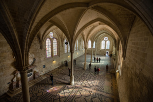 Le réfectoire de l'Abbaye © Agathe Poupeney/PhotoScène.