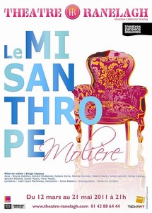 12/03 au 21/05/2011, Théâtre Ranelagh, Paris, "Le Misanthrope"