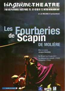 29/04 au 19/06/2011, Vingtième Théâtre, Paris, "Les Fourberies de Scapin"