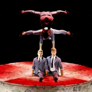 Quatuor Prilepin, acrobates voltigeurs © DR. Quatuor Prilepin, acrobates voltigeurs © DR.