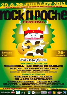 29 et 30/07/2011, Festival Rock’n Poche, Habère-Poche, Alpes du Léman