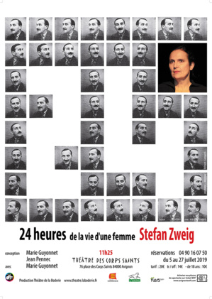 ● Avignon Off 2019 ● 24 heures de la vie d'une femme par le Théâtre de la Boderie ● Avignon Off 2019 ● 24 heures de la vie d'une femme par le Théâtre de la Boderie