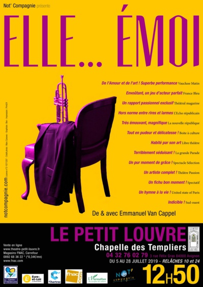 ● Avignon Off 2019 ● Elle… Émoi par Not' Compagnie ● Avignon Off 2019 ● Elle… Émoi par Not' Compagnie