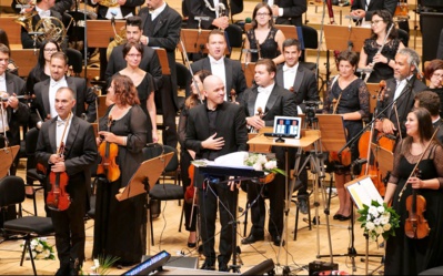 Sibiu Philharmonic Orchestra, Radio Hall © Andrada Pavel. Sibiu Philharmonic Orchestra, Radio Hall © Andrada Pavel.