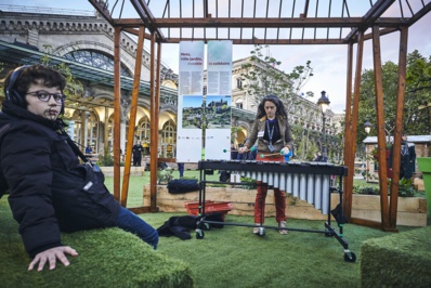 Devant la gare de Metz © La Muse en Circuit. Devant la gare de Metz © La Muse en Circuit.