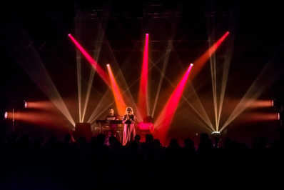 Omar Souleyman à La Vapeur (Dijon) en 2018 © Philippe Malet.