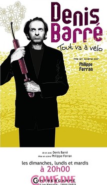 22/01 au 27/03/2012, Comédie de la Contrescarpe, Paris, "Tout va à vélo" 22/01 au 27/03/2012, Comédie de la Contrescarpe, Paris, "Tout va à vélo"
