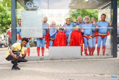 "Blue Tired Heroes" © Pierre Planchenault. "Blue Tired Heroes" © Pierre Planchenault.