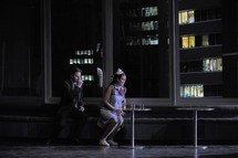 Peter Mattei (Don Giovanni) et Gaëlle Arquez (Zerlina) © Charles Duprat.