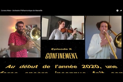 Un orchestre confiné mais pas muet !