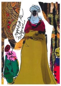 Croquis pour le costume de la Turquerie © Christian Lacroix. Croquis pour le costume de la Turquerie © Christian Lacroix.