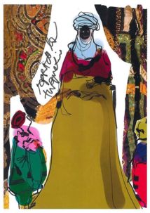 Croquis pour le costume de la Turquerie © Christian Lacroix.