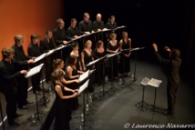 Ensemble vocal Aedes © Laurence Navarro. Ensemble vocal Aedes © Laurence Navarro.