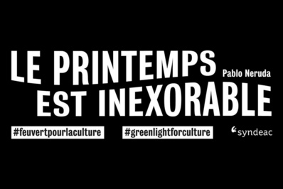 Mouvement national de mobilisation Rassemblements samedi 20 mars 2021… Pour une réouverture des lieux culturels Mouvement national de mobilisation Rassemblements samedi 20 mars 2021… Pour une réouverture des lieux culturels