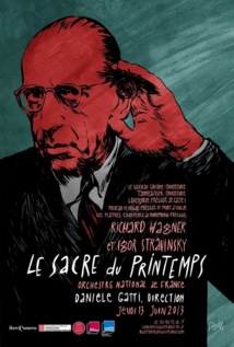 L'affiche du concert par Sagar © Sagar. L'affiche du concert par Sagar © Sagar.
