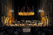 Orchestre de Lorraine dans la Basilique Saint-Rémi © Axel Cœuret.