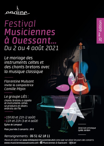Festival "Musiciennes à Ouessant", place aux dames ! Festival "Musiciennes à Ouessant", place aux dames !