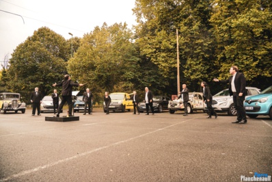 "Symphonie pour Klaxons" © Pierre Planchenault. "Symphonie pour Klaxons" © Pierre Planchenault.