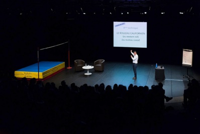 Épreuve n° 3 Le saut en hauteur, Frédéric Ferrer © Héloïse Philippe. Épreuve n° 3 Le saut en hauteur, Frédéric Ferrer © Héloïse Philippe.