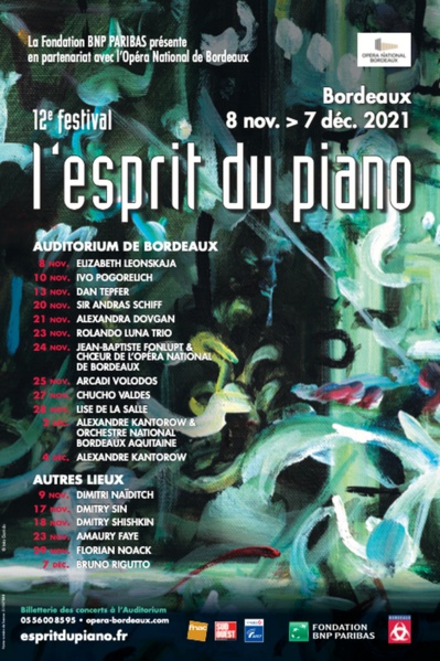 L'Esprit du piano, 12e édition du festival à Bordeaux !