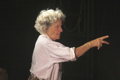 Ariane Mnouchkine © Pedro Guimaraes. Ariane Mnouchkine © Pedro Guimaraes.