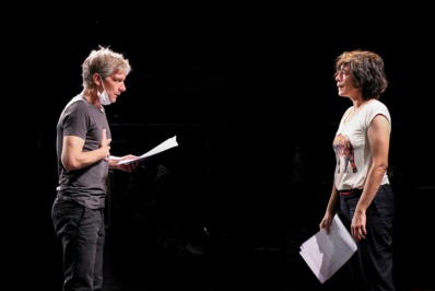 Odja LLorca et Fabrice Gaillard © Lina-Jaade Soulard. Odja LLorca et Fabrice Gaillard © Lina-Jaade Soulard.