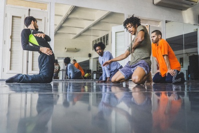 "Liberto" (répétition) © Pepe Gavilondo. "Liberto" (répétition) © Pepe Gavilondo.