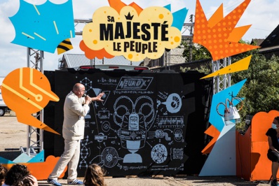 "Sa Majesté le peuple", Cie Acid Kostik © Gauthier Thypa. "Sa Majesté le peuple", Cie Acid Kostik © Gauthier Thypa.