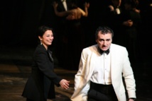 "Macbeth", Nirupama Nityanandan et Serge Nicolaï © Lucile Cocito. "Macbeth", Nirupama Nityanandan et Serge Nicolaï © Lucile Cocito.