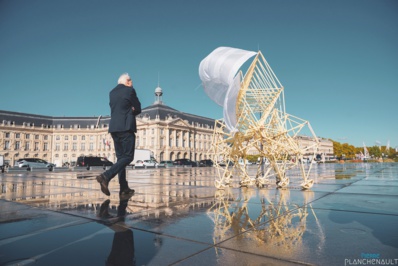 "Strandbeests", Théo Jansen © Pierre Planchenault. "Strandbeests", Théo Jansen © Pierre Planchenault.
