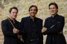 Emmanuel Pahud, Éric Le Sage et Paul Meyer © Nicolas Tavernier.