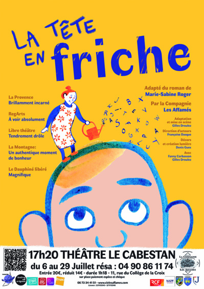 Avignon Off 2023 >> "La Tête en friche" Avignon Off 2023 >> "La Tête en friche"