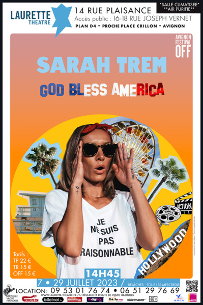 Avignon Off 2023 >> "God Bless America" Avignon Off 2023 >> "God Bless America"