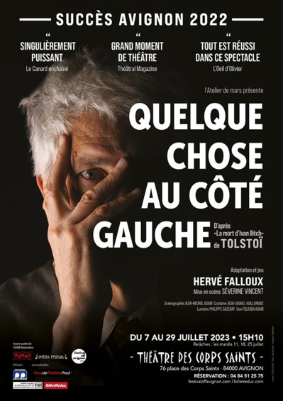 Avignon Off 2023 >> "Quelque chose au côté gauche" Avignon Off 2023 >> "Quelque chose au côté gauche"