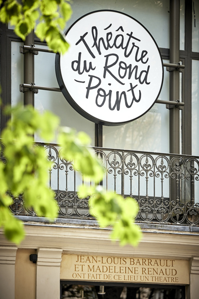 Façade du Rond-Point-© Christophe Raynaud de Lage. Façade du Rond-Point-© Christophe Raynaud de Lage.