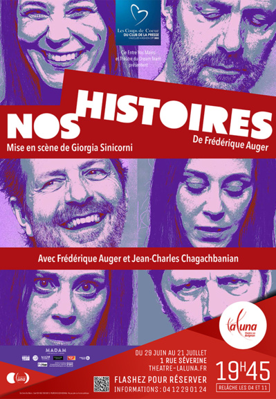 Avignon Off 2024 >> "Nos Histoires" Avignon Off 2024 >> "Nos Histoires"