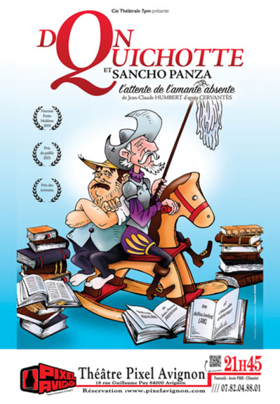Avignon Off 2024 >> "Don Quichotte et Sancho Panza" Avignon Off 2024 >> "Don Quichotte et Sancho Panza"