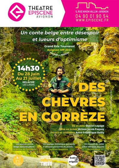 Avignon OFF 2024 >> "Des chèvres en Corrèze" Avignon OFF 2024 >> "Des chèvres en Corrèze"