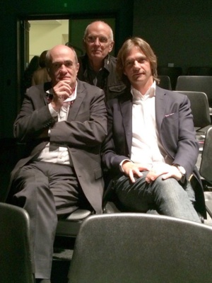Colm Toibin, Ron Daniels et Alberto Caruso © DR.