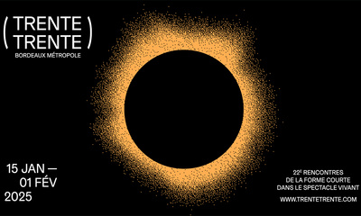 Édito de Jean-Luc Terrade, directeur artistique des 22ᵉ Rencontres de la Forme Courte dans le Spectacle Vivant, Festival Trente Trente de Bordeaux Métropole Édito de Jean-Luc Terrade, directeur artistique des 22ᵉ Rencontres de la Forme Courte dans le Spectacle Vivant, Festival Trente Trente de Bordeaux Métropole
