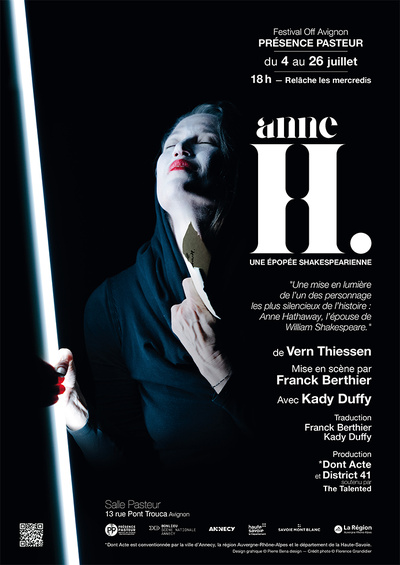 Avignon OFF 2025 >> "Anne H. Une épopée shakespearienne" Avignon OFF 2025 >> "Anne H. Une épopée shakespearienne"