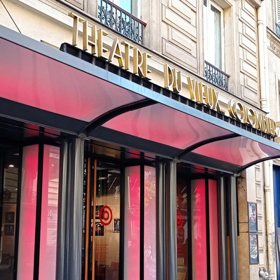 Théâtre du Vieux-Colombier © Isabelle Fauvel. Théâtre du Vieux-Colombier © Isabelle Fauvel.