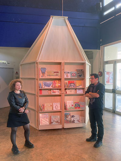 Odile Grosset-Grange et Stephan Zimmerli © Gil Chauveau.