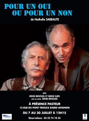 ● Avignon Off 2016 ● "Pour un oui ou pour un non" ● Avignon Off 2016 ● "Pour un oui ou pour un non"