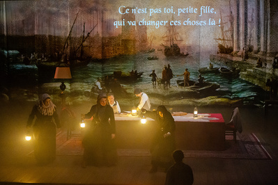 Répétitions novembre 2024 © Lucile Cocito - Archives Théâtre du Soleil.