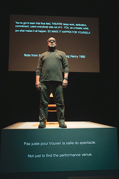 "On the importance of being an Arab" © Pierre Planchenault.