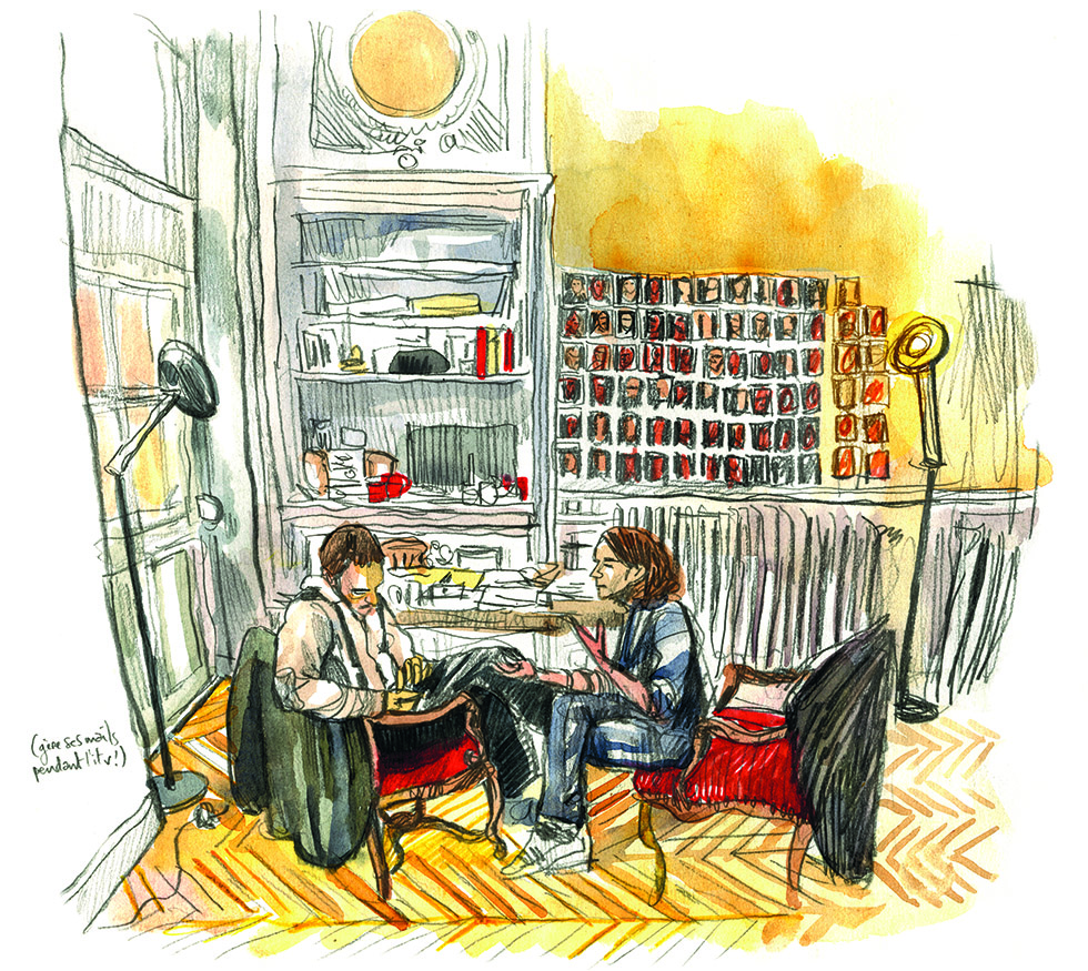 Éric Ruf et Laetitia Cénac © Damien Roudeau. Éric Ruf et Laetitia Cénac © Damien Roudeau.