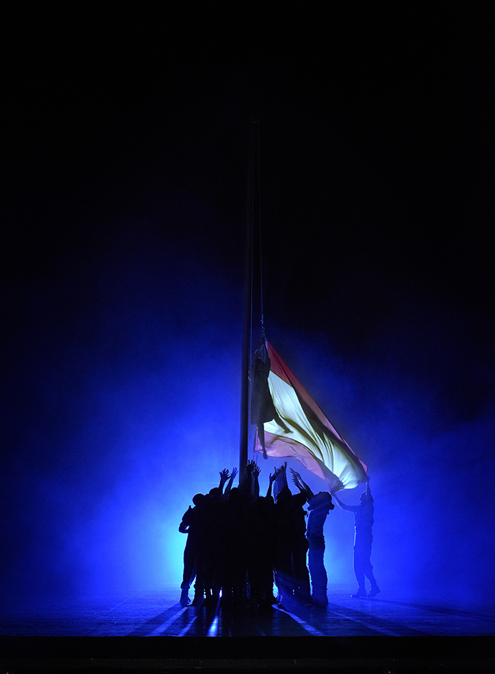 "Carmen", répétitions © Vincent Pontet/Opera national de Paris.