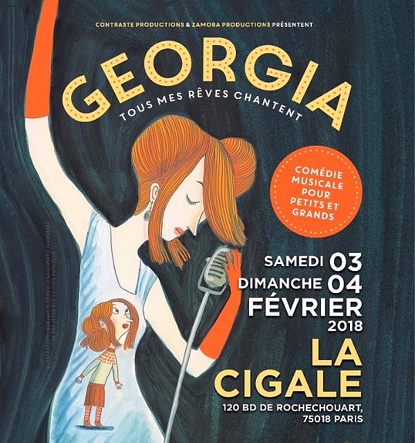 "Georgia - Tous mes rêves chantent", une comédie musicale de l'Ensemble Contraste