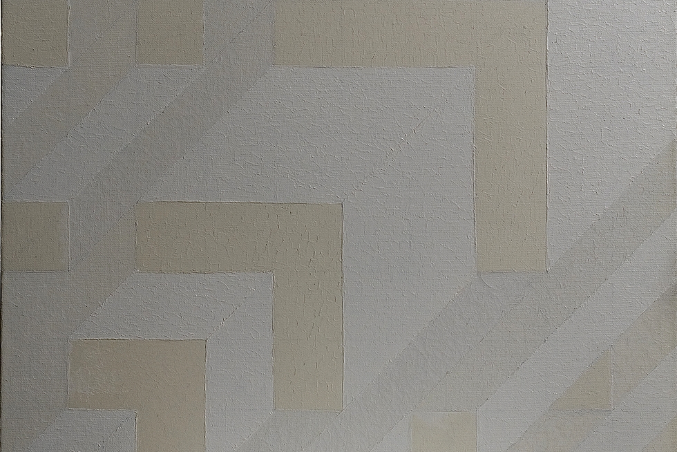 Détail du tableau "EA 2018-10" © Emmanuelle Amsellem.